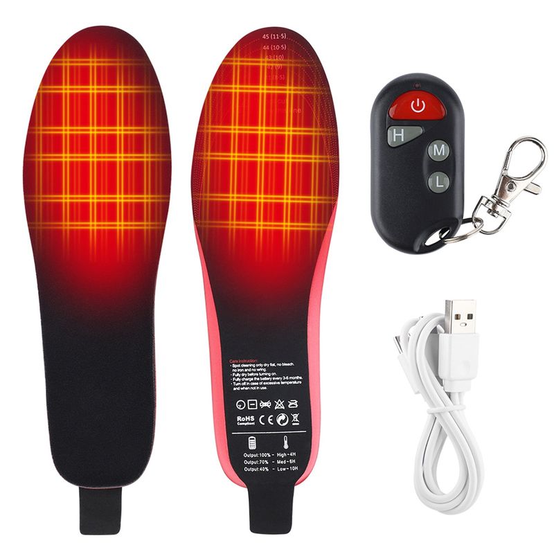 Customizable Heated Insoles
