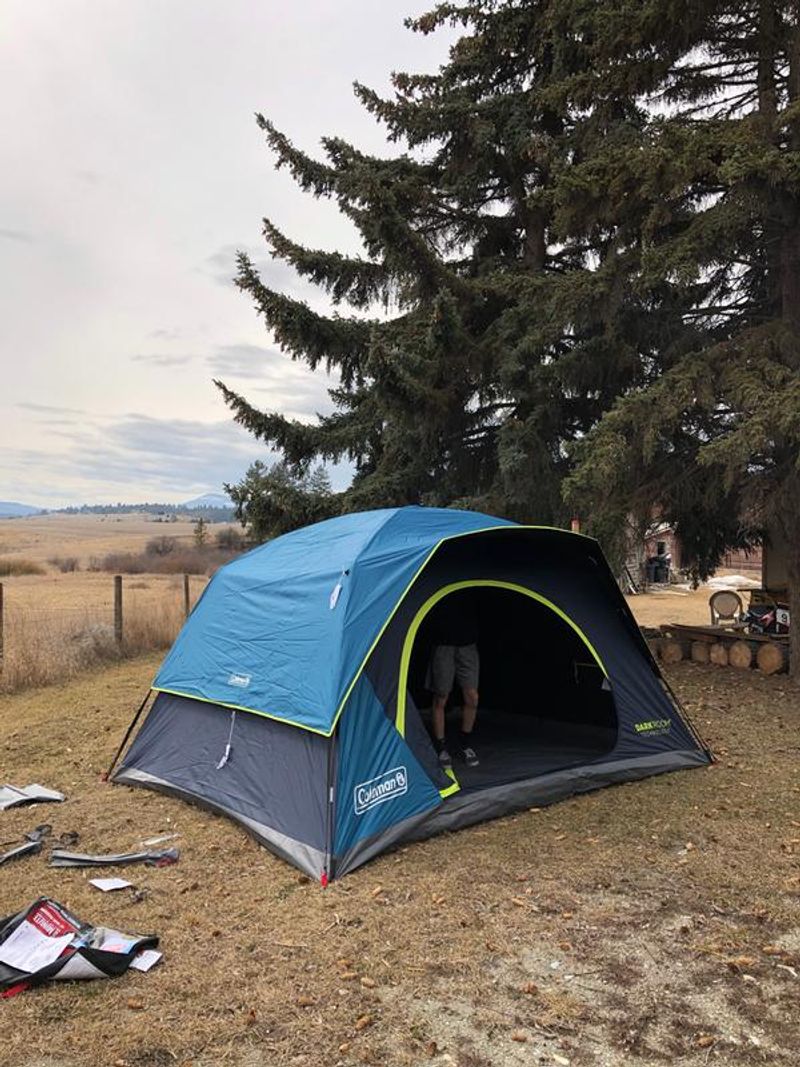 Coleman Skydome Dark Room — Best Budget Blackout Tent