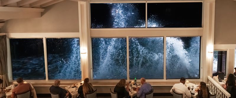The Marine Room: Waves at Your Window