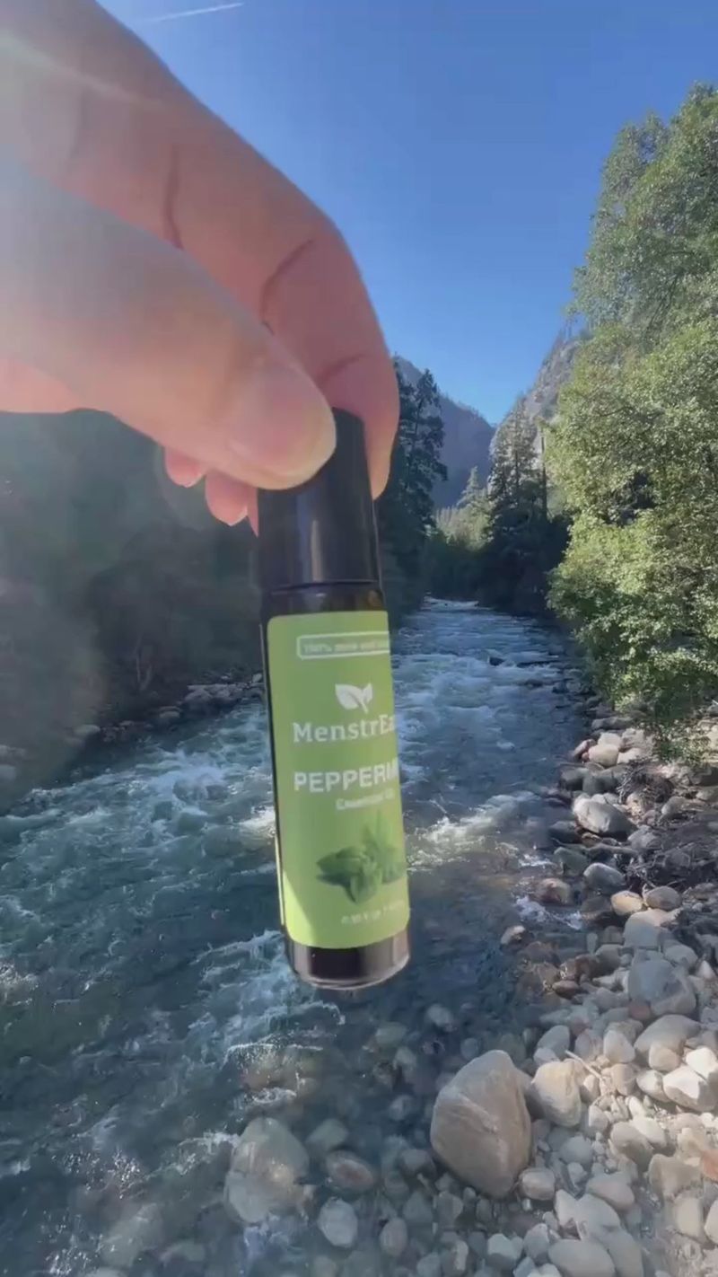 Peppermint Oil Roll-On for Headaches