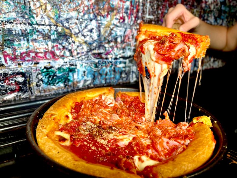 Gino's East - Graffiti and Golden Crust