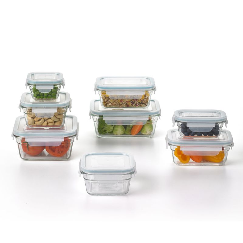 Tempered Glass Lock Containers
