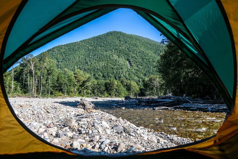 Camp Under Stars in Catskill Park