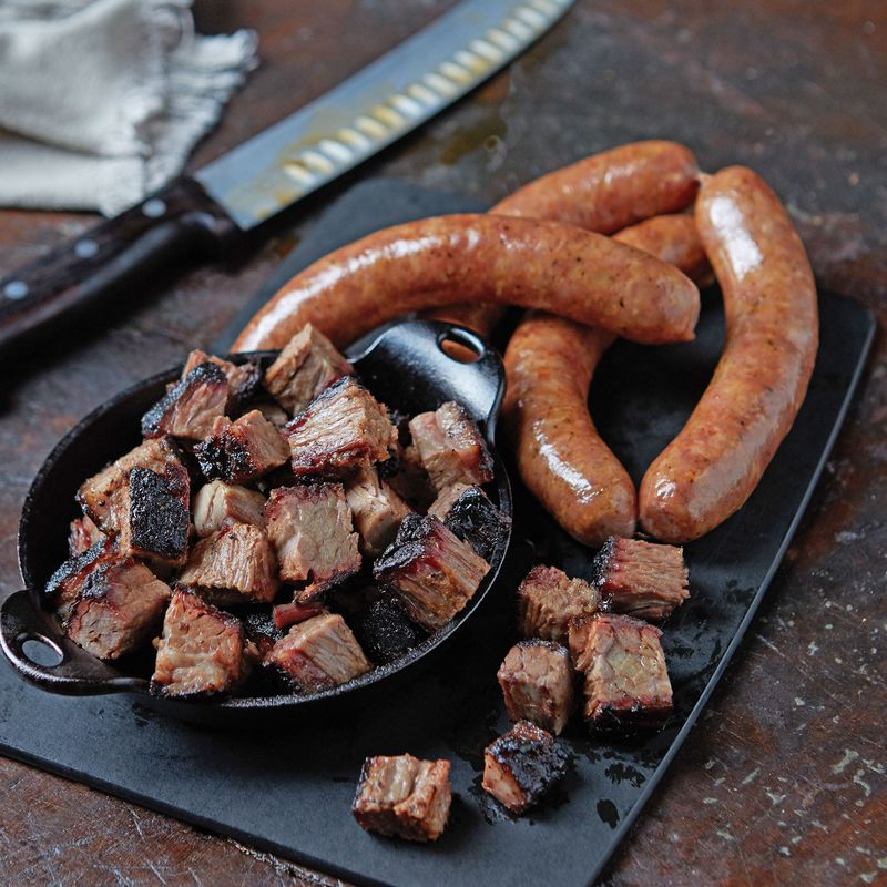 Cholesterol-soaked sausages & burnt ends