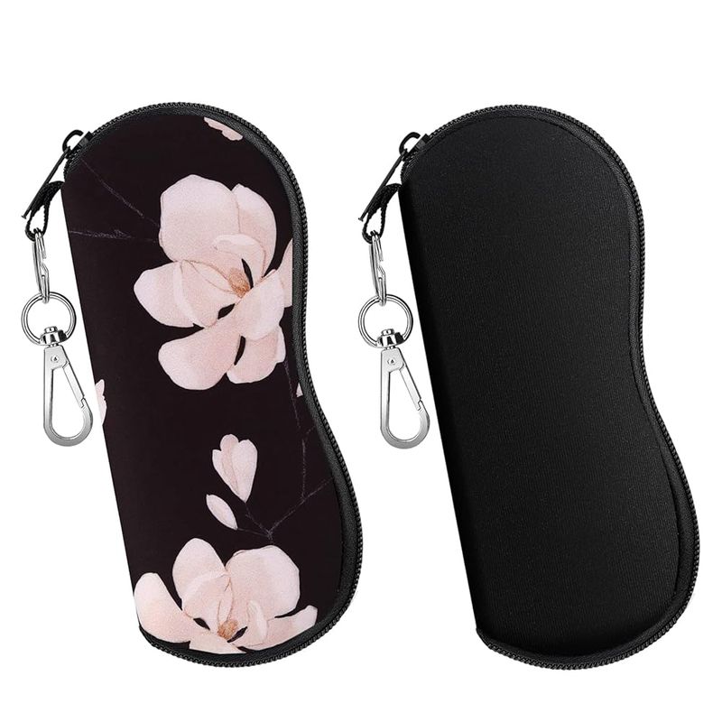 MoKo Portable Zipper Eyeglass Case