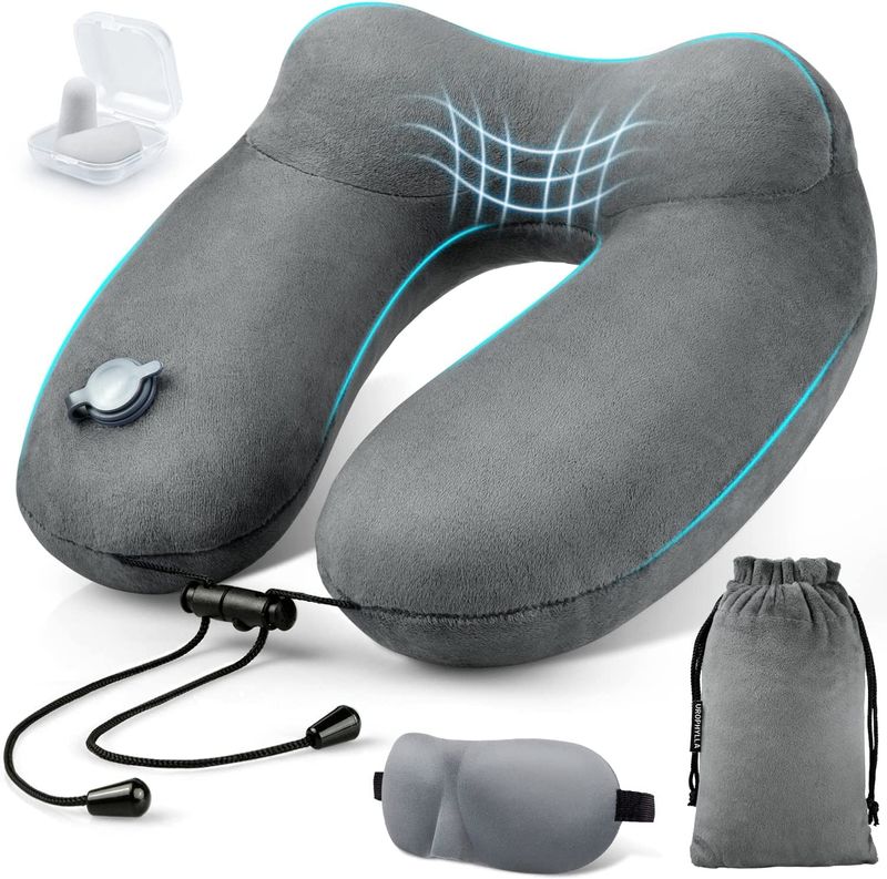 UROPHYLLA Inflatable Travel Pillow