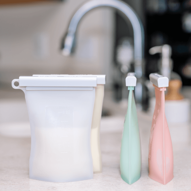 Junobie Reusable Breastmilk Storage Bag (Dishwasher/Freezer-Safe)