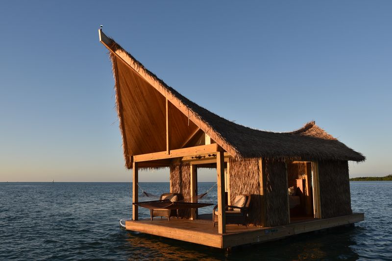 Floating Tiki Hut – Key West, Florida