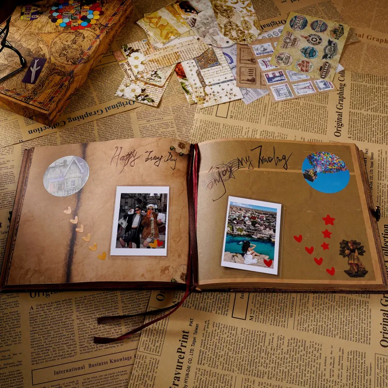 Travel Journal or Scrapbook