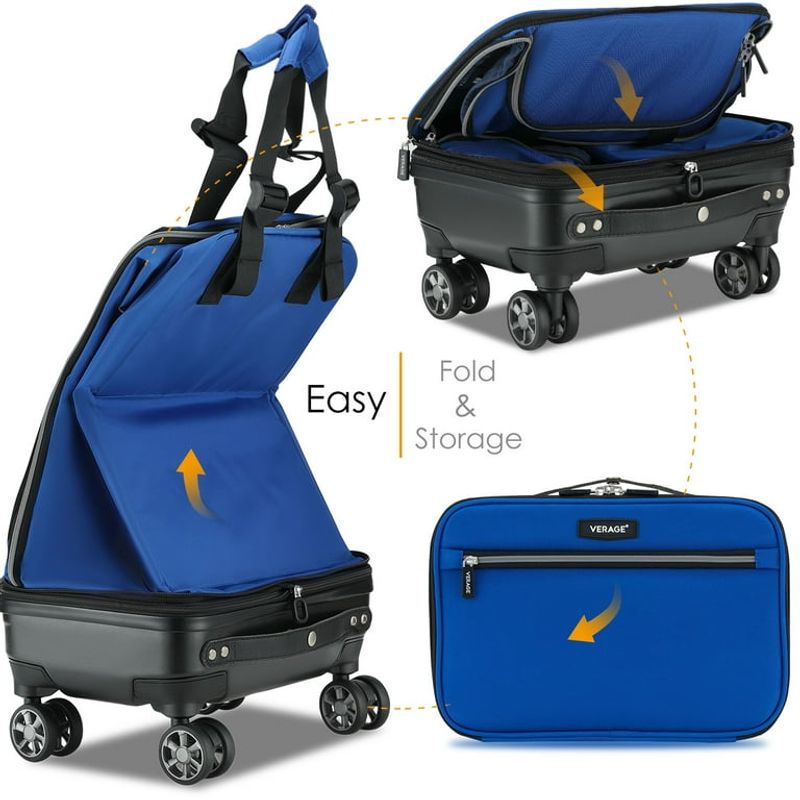 Verage Expandable Foldable Luggage Bag