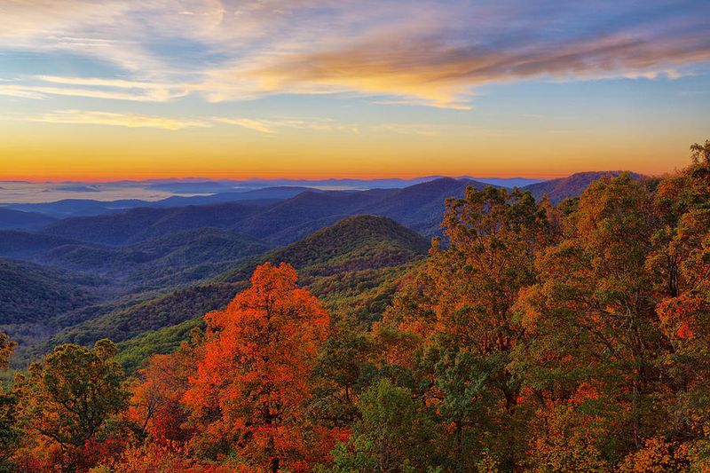 Mills River Valley Overlook (MP 404.5)