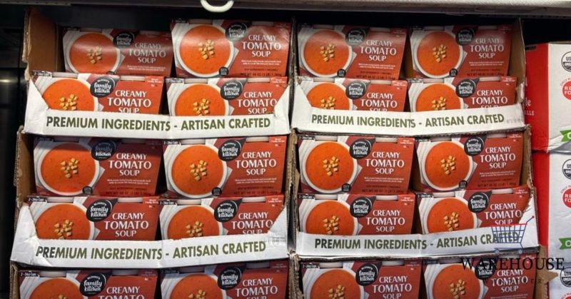 Canned soups & tomatoes