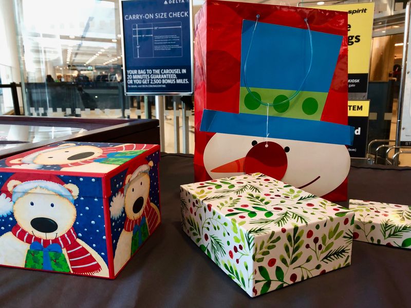 Wrapped Holiday and Birthday Gifts
