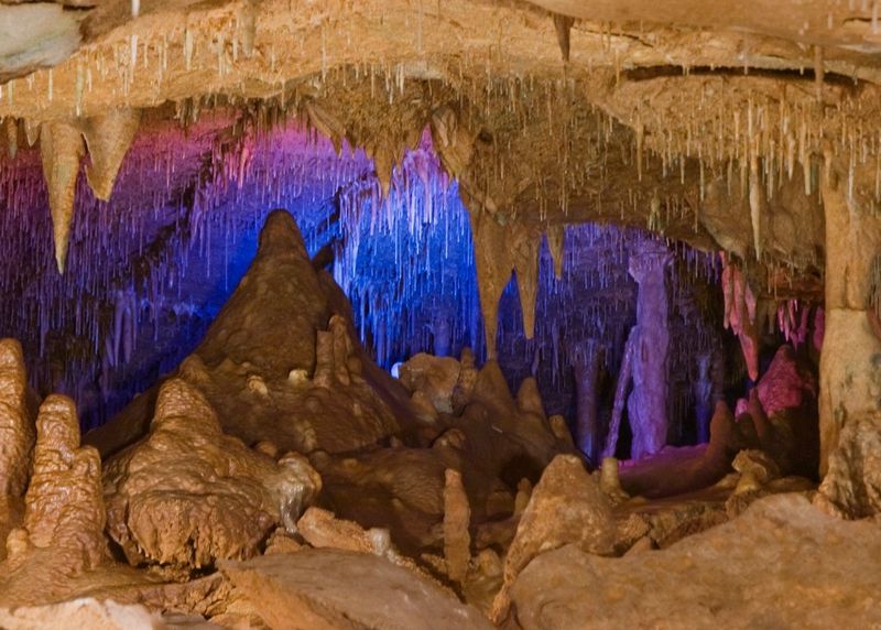 Go underground at Inner Space Cavern (Georgetown)