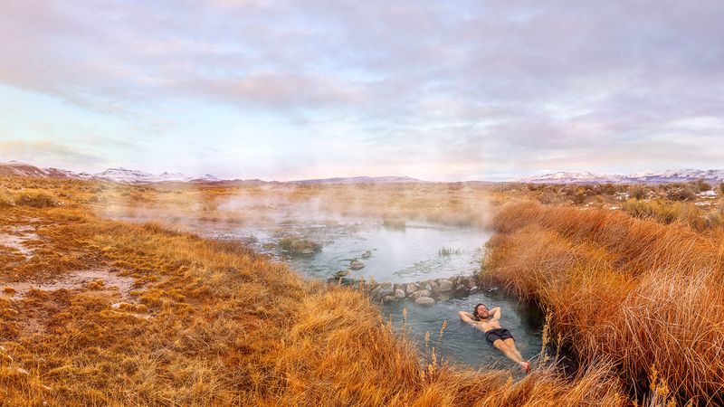 Natural Hot Springs & Soothing Camping
