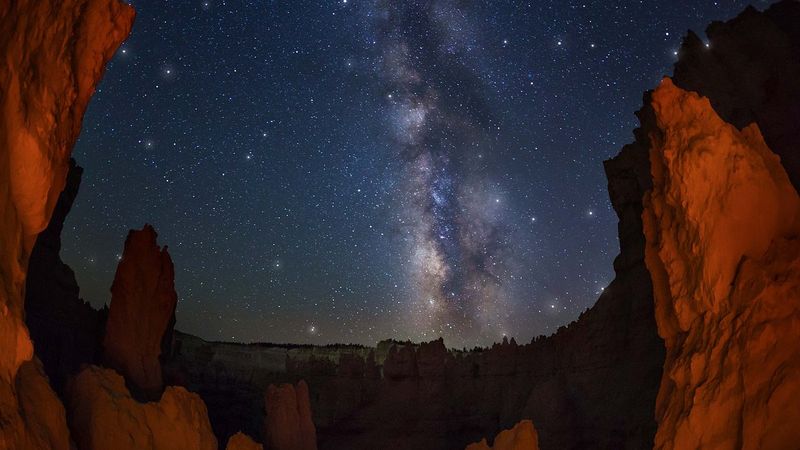 Sacred Waters Under Starlit Skies