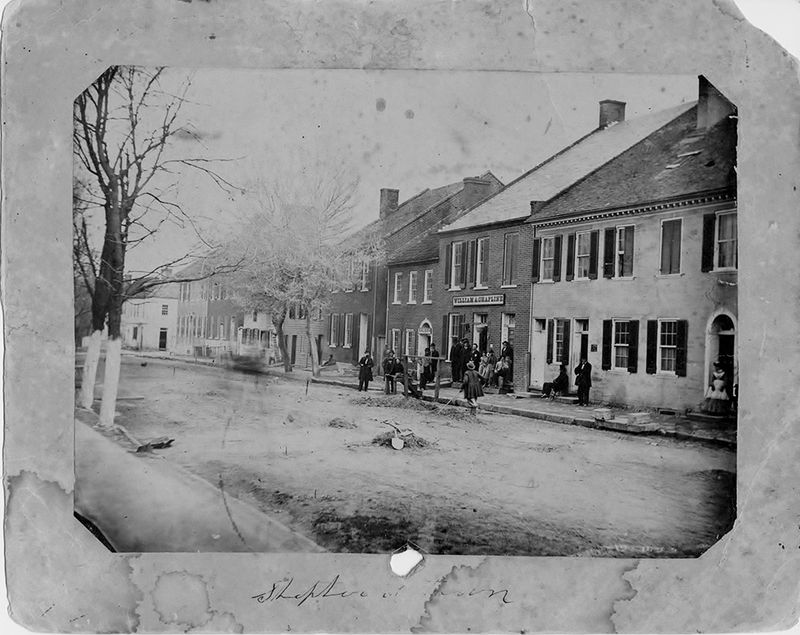 Civil War Hospital Town After Antietam