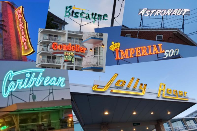 Wildwoods Neon Era Signs (New Jersey)