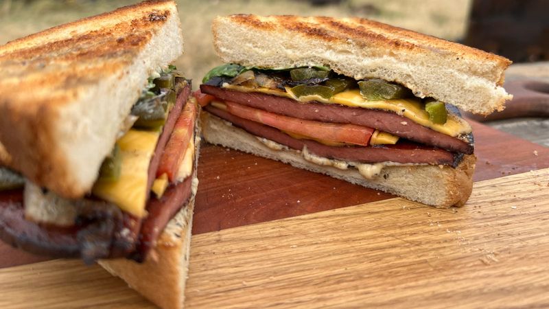 Fried Bologna Sandwich (Rural Ohio Diners)