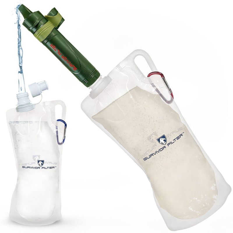 Survivor Filter Collapsible Squeeze Bottle