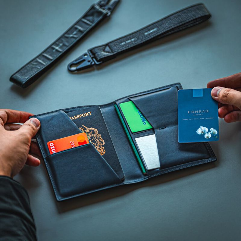 Document pouch and digital backups