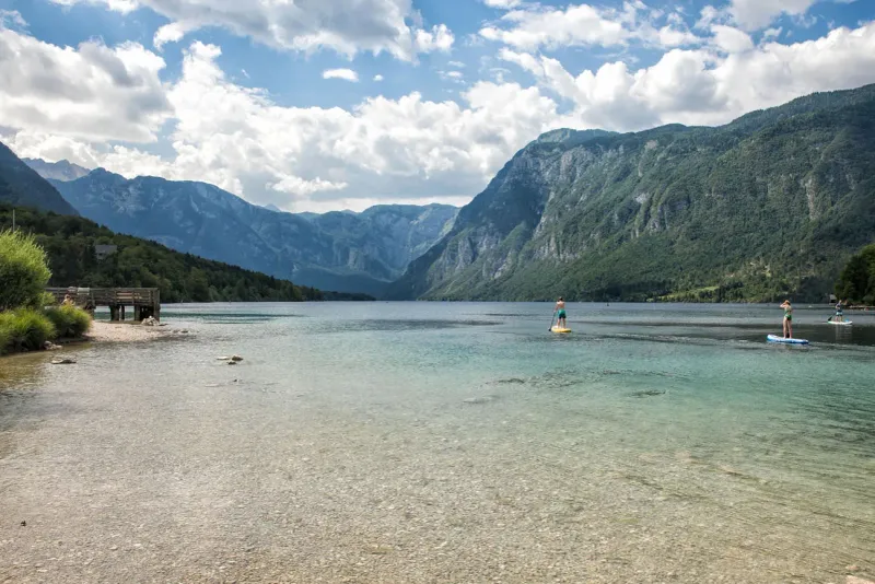 Instead of Lake Bled → Lake Bohinj (Slovenia)