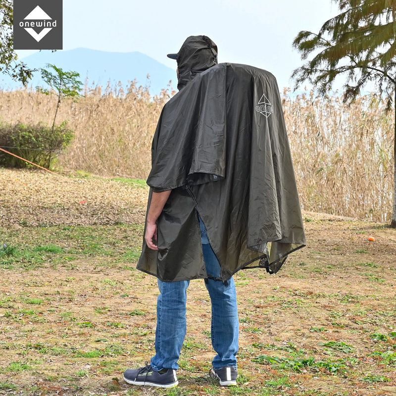 Rain shell or poncho