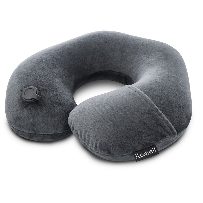 Keemall Inflatable Travel Neck Pillow