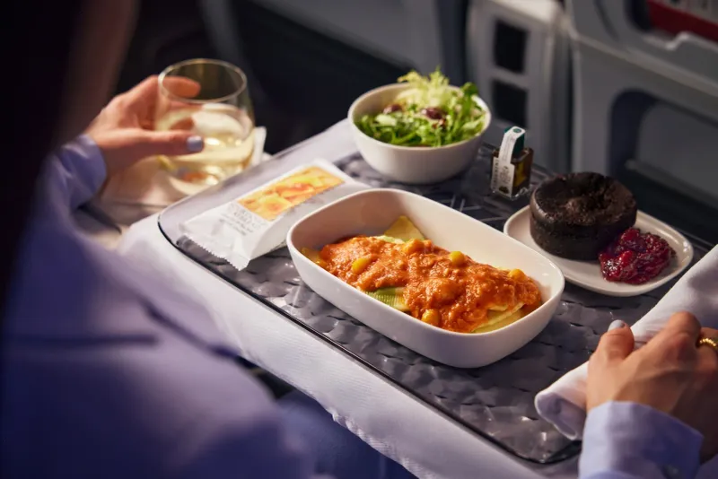 Airplane Food Tastes Bland for a Reason