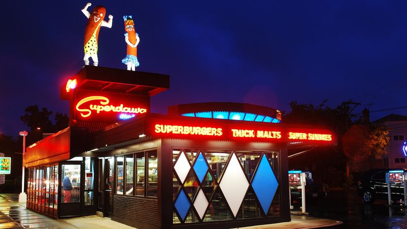 Superdawg Drive-In - Retro Hot Dog Heaven