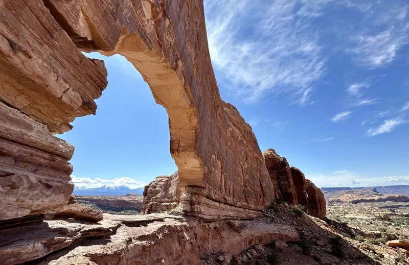 Jeep Arch (a.k.a. Gold Bar Arch) — BLM Land, Moab Area