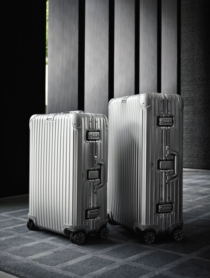 Rimowa — Best Luxury (Aluminum That's Actually Built to Work)