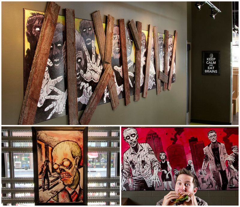 Zombie Decor & Drink Lab Vibes: Immersive Experience