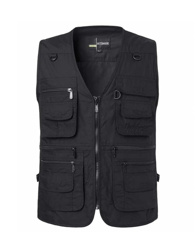 PASOK Multi-Pocket Travel Vest - Rugged Reliability