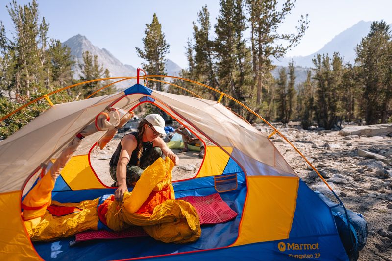Marmot Trestles Elite Eco 20 (synthetic) — Best wet-weather backup