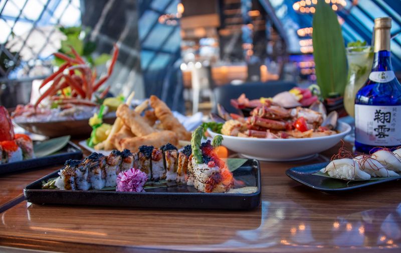 Oyster & Sushi Bar on the Sky Terrace