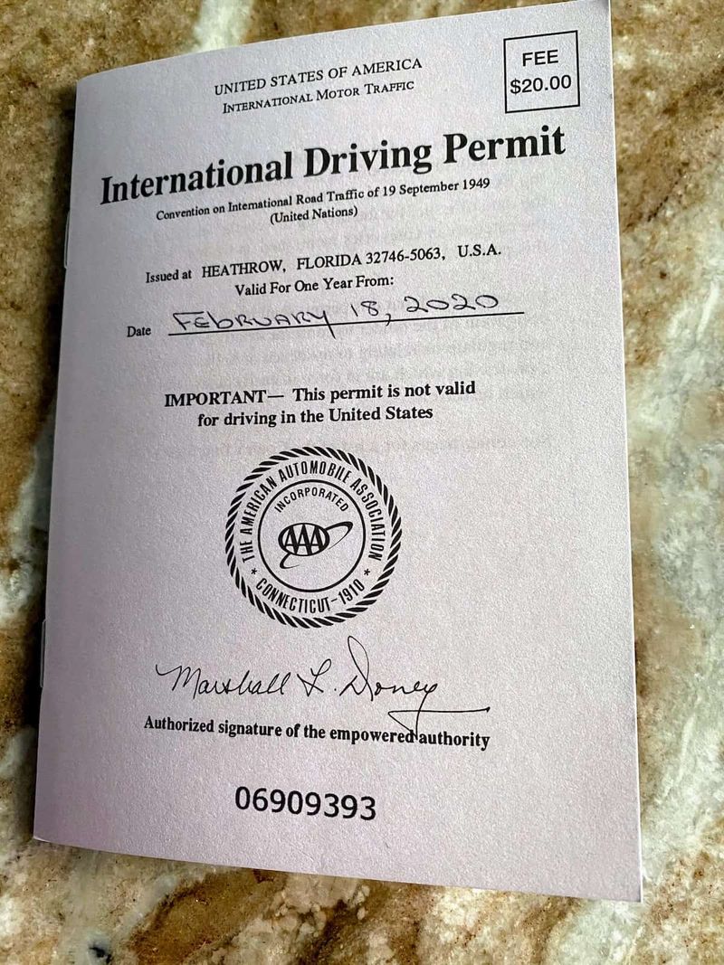 Consider an International Driving Permit (IDP) before renting abroad