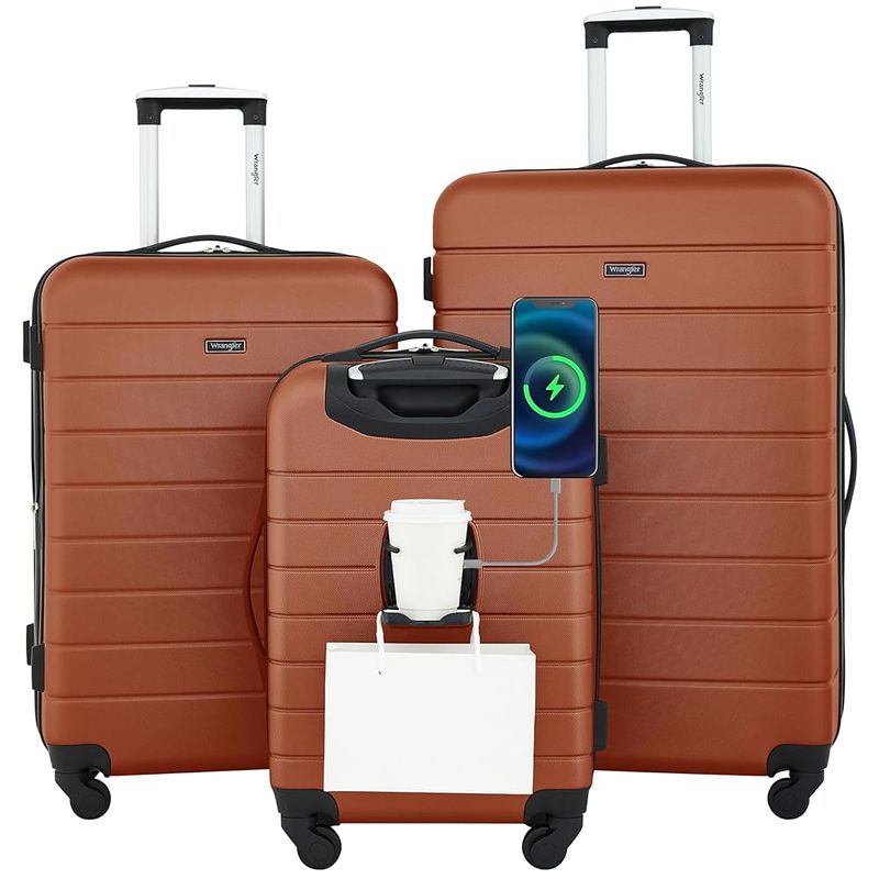 Wrangler Smart Luggage Set
