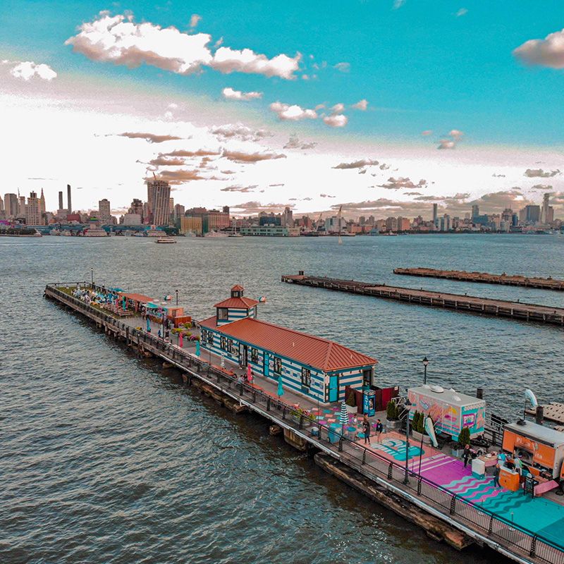 Unwind at Pier 13's Waterfront Entertainment Hub