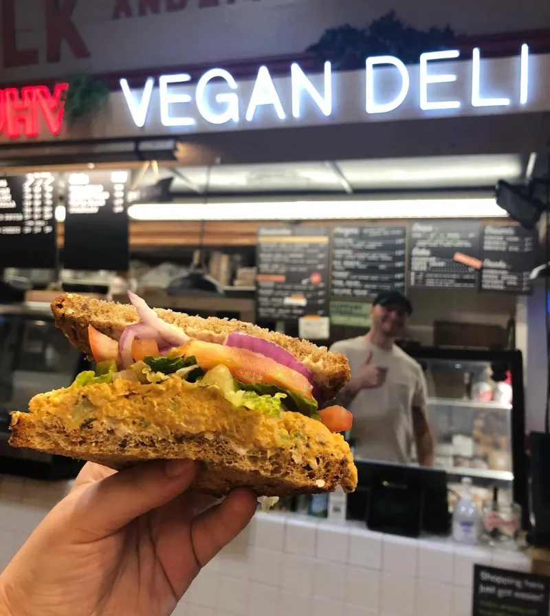 Luhv Vegan Deli: Reading Terminal's Plant-Based Revolution