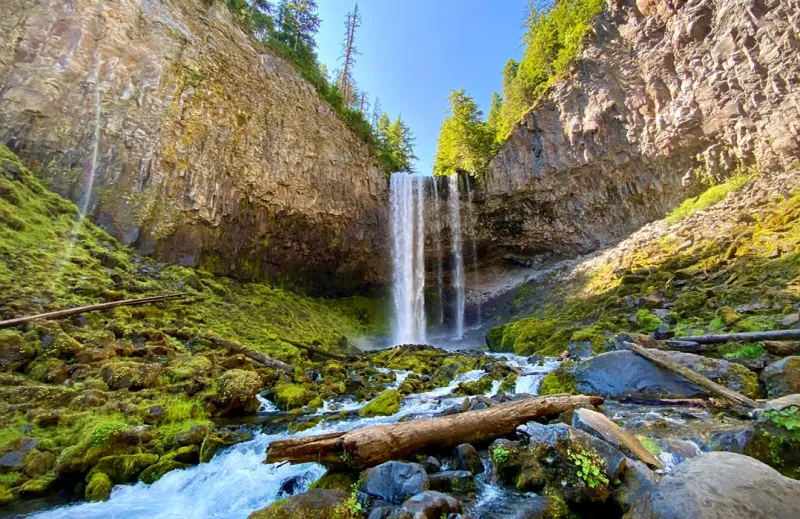 Tamanawas Falls — East side of Mt. Hood (OR-35)