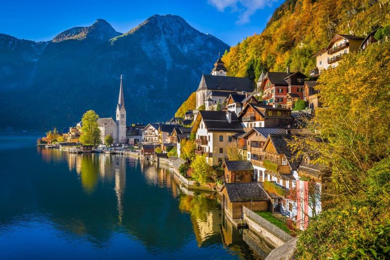 London to Hallstatt, Austria