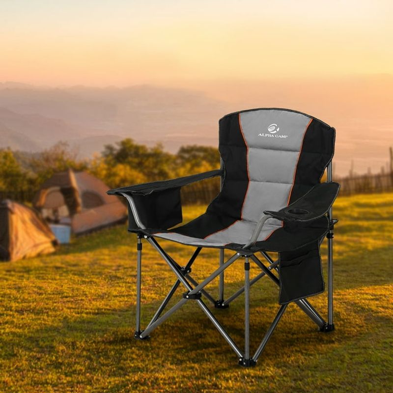 Voyager Folding Chair - Padded Luxury To Go