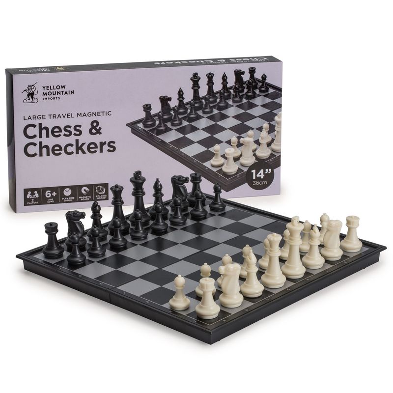 Magnetic Chess & Checkers