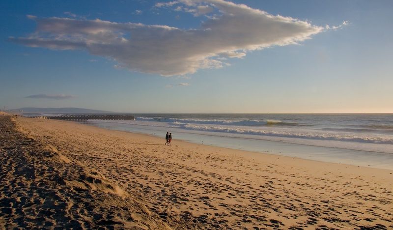 Dockweiler State Beach for ocean air (and bike path)
