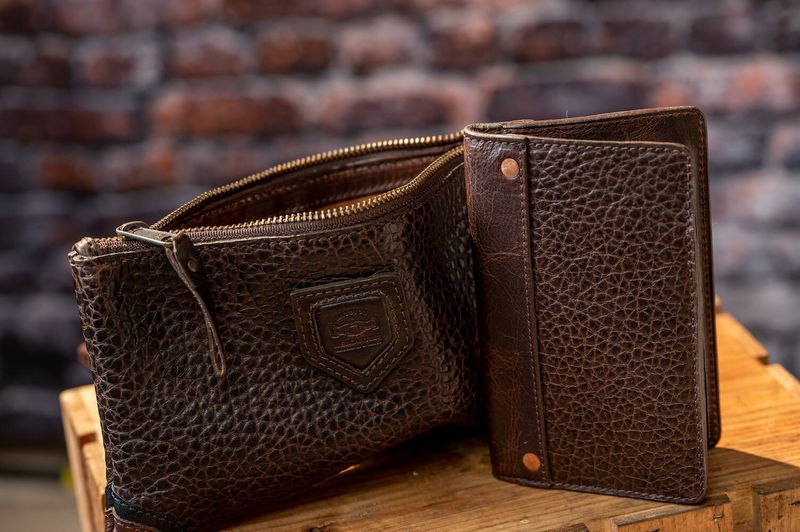Mulberry Grained Leather Passport Cover
