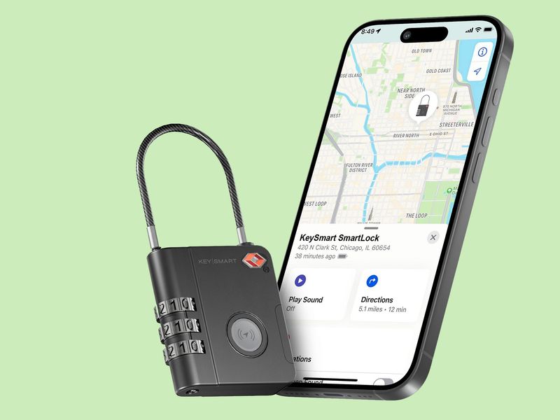 KeySmart SmartLock with Apple Find My