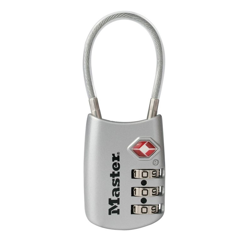 Master Lock TSA Set‑Your‑Own Combination Luggage Lock (TSA 4688D)