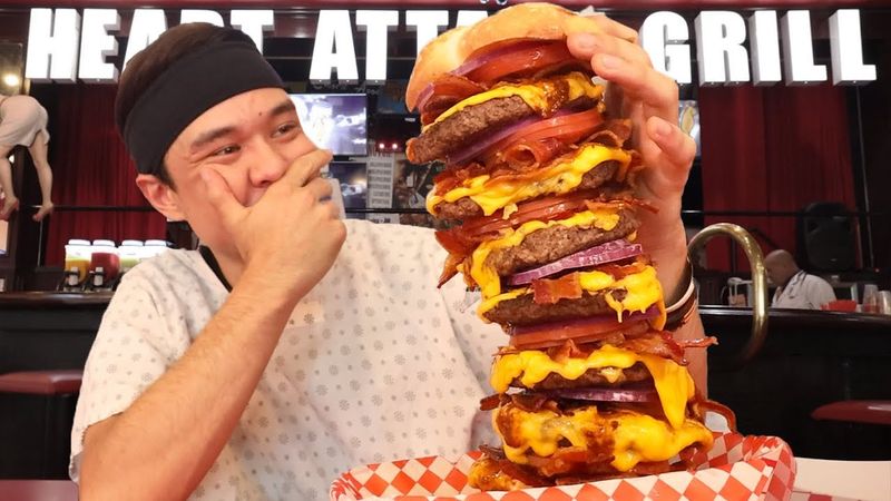 The Legendary Octuple Bypass Burger Challenge