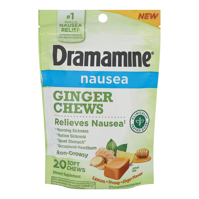 Ginger for Motion Sickness and Nausea
